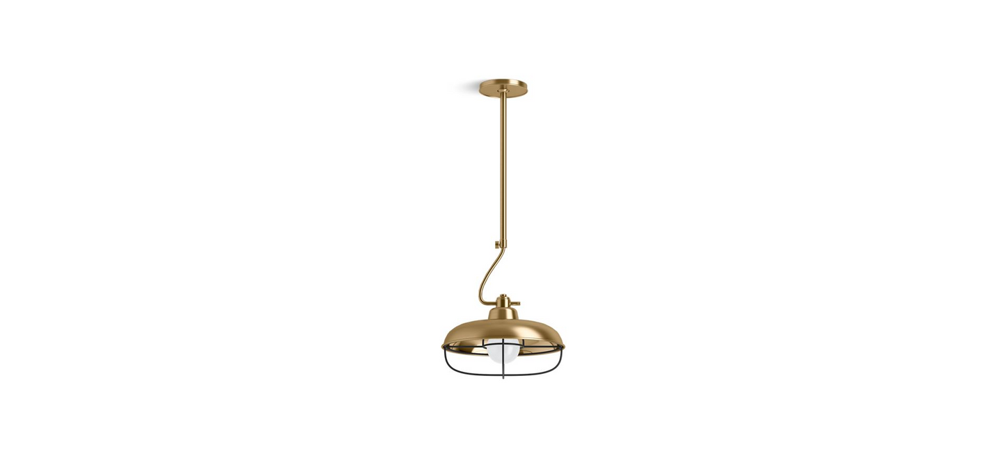 Pendant, 12" Modern Farm ANN SACKS® by Kohler. #K-23663-PE01-BGL. #885612830036