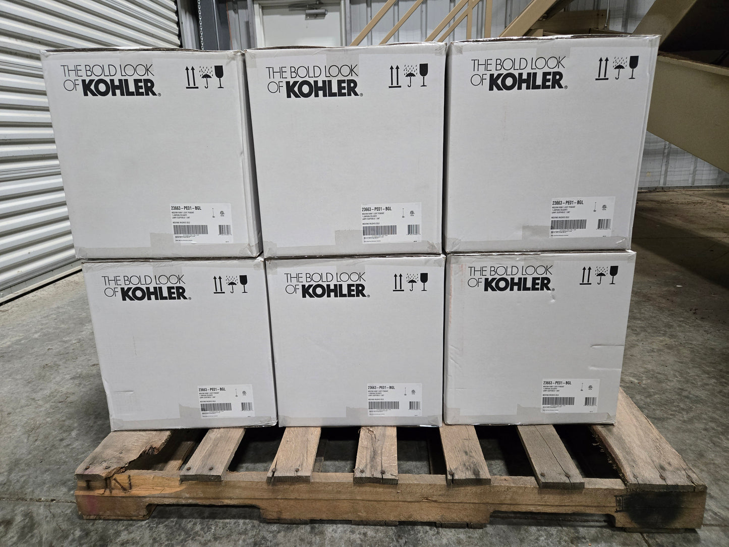 Pendant, 12" Modern Farm ANN SACKS® by Kohler. #K-23663-PE01-BGL. #885612830036