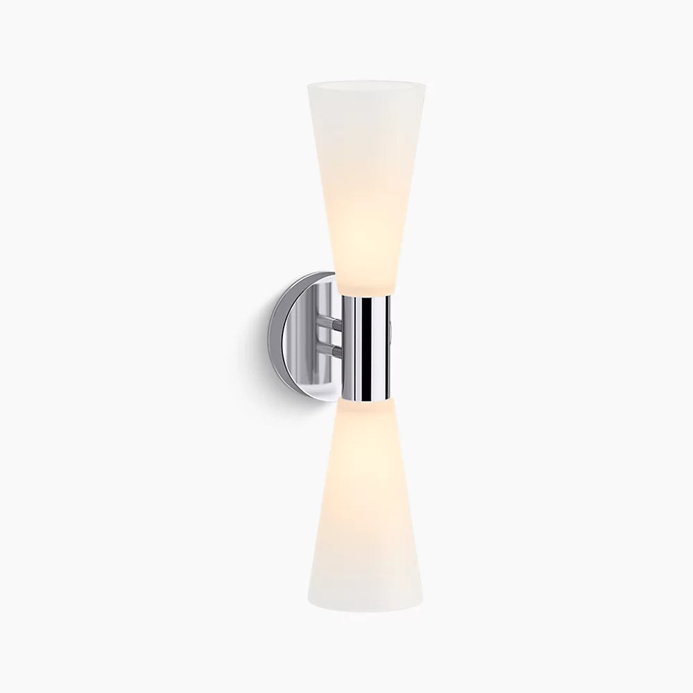 Two-Light Wall Sconce, Midcentury ANN SACKS® by Kohler. #K-32526-SC02-CPL. #885612954428